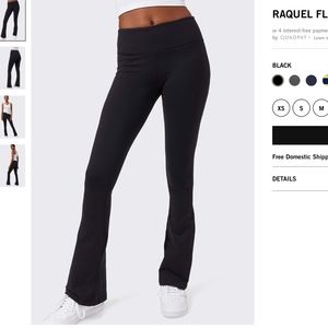 Splits 59 Black Raquel Flared Legging